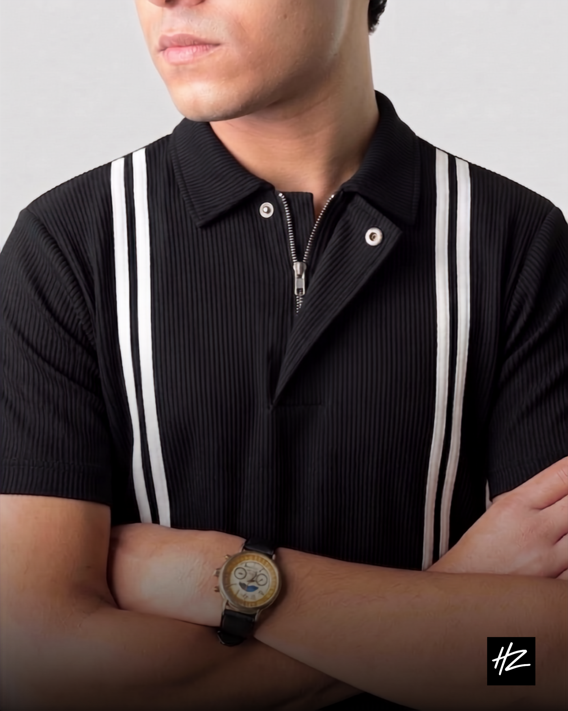 Premium Zip Polo Tshirt