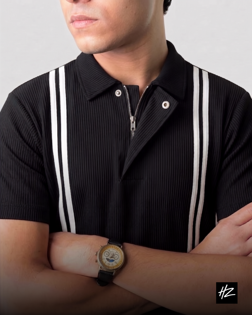 Premium Zip Polo Tshirt