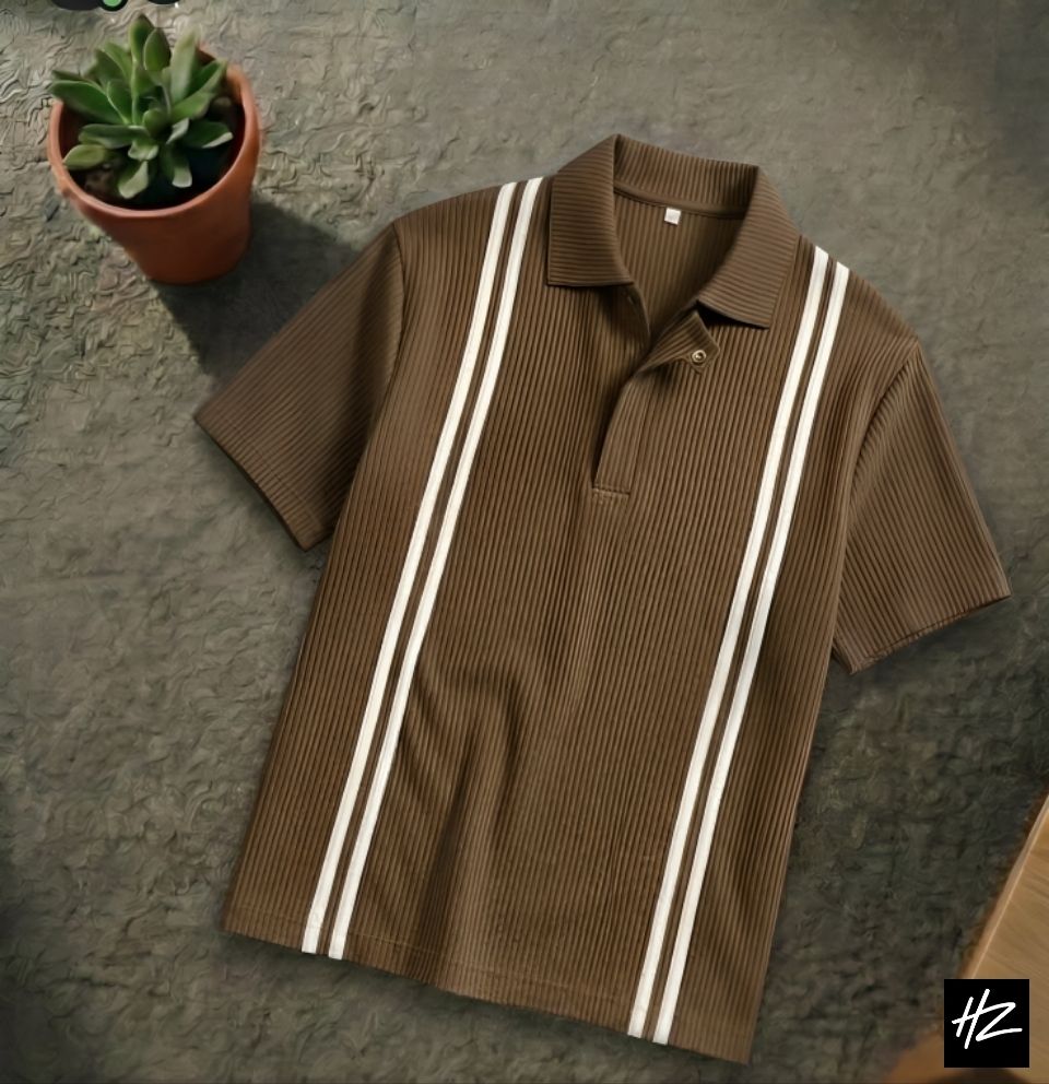 Polo tshirt-Chocolate