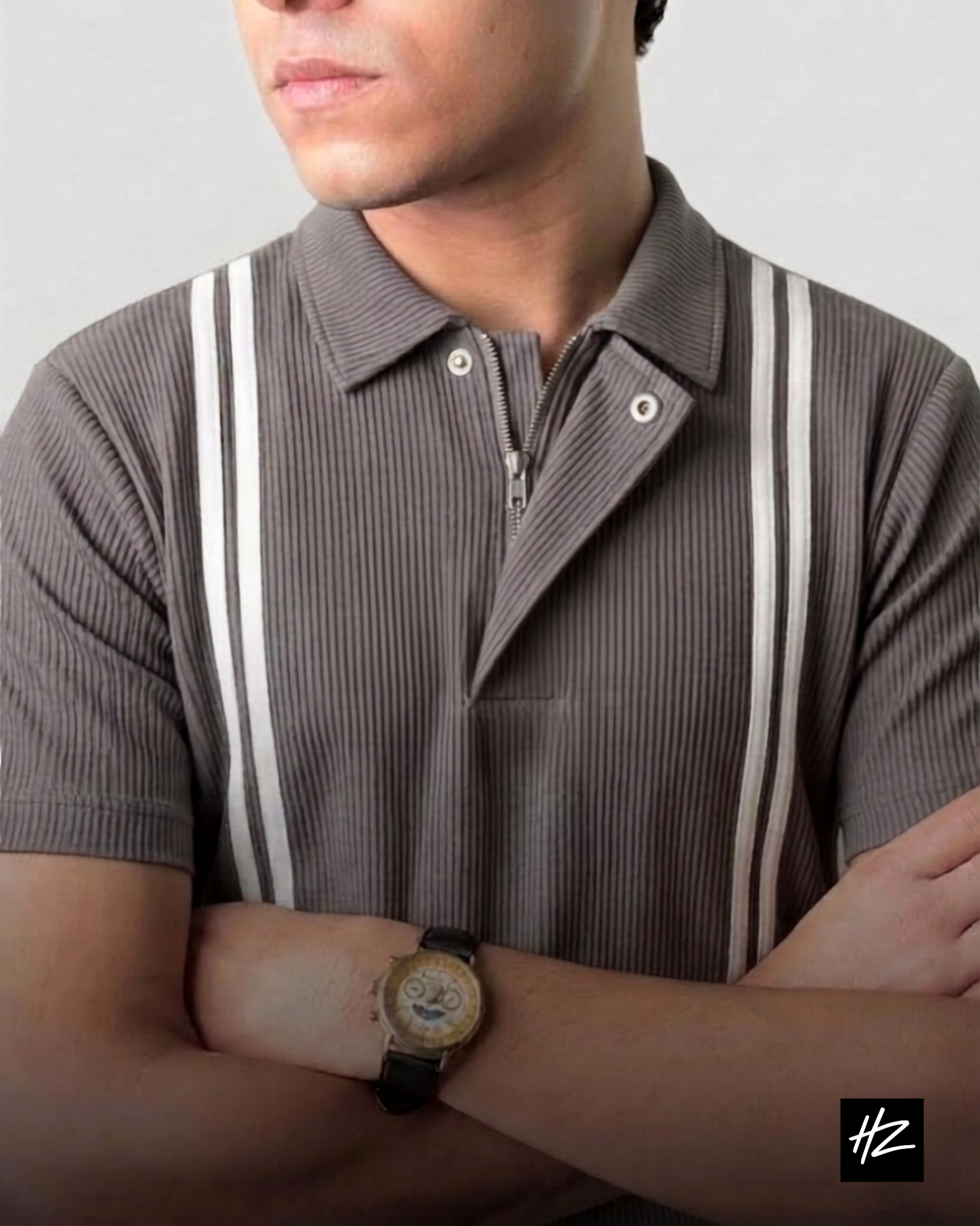 Premium Zip Polo Tshirt