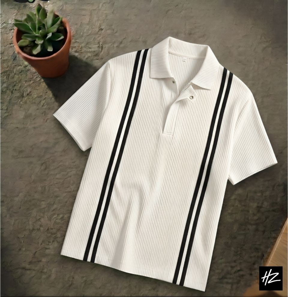 Polo tshirt-White