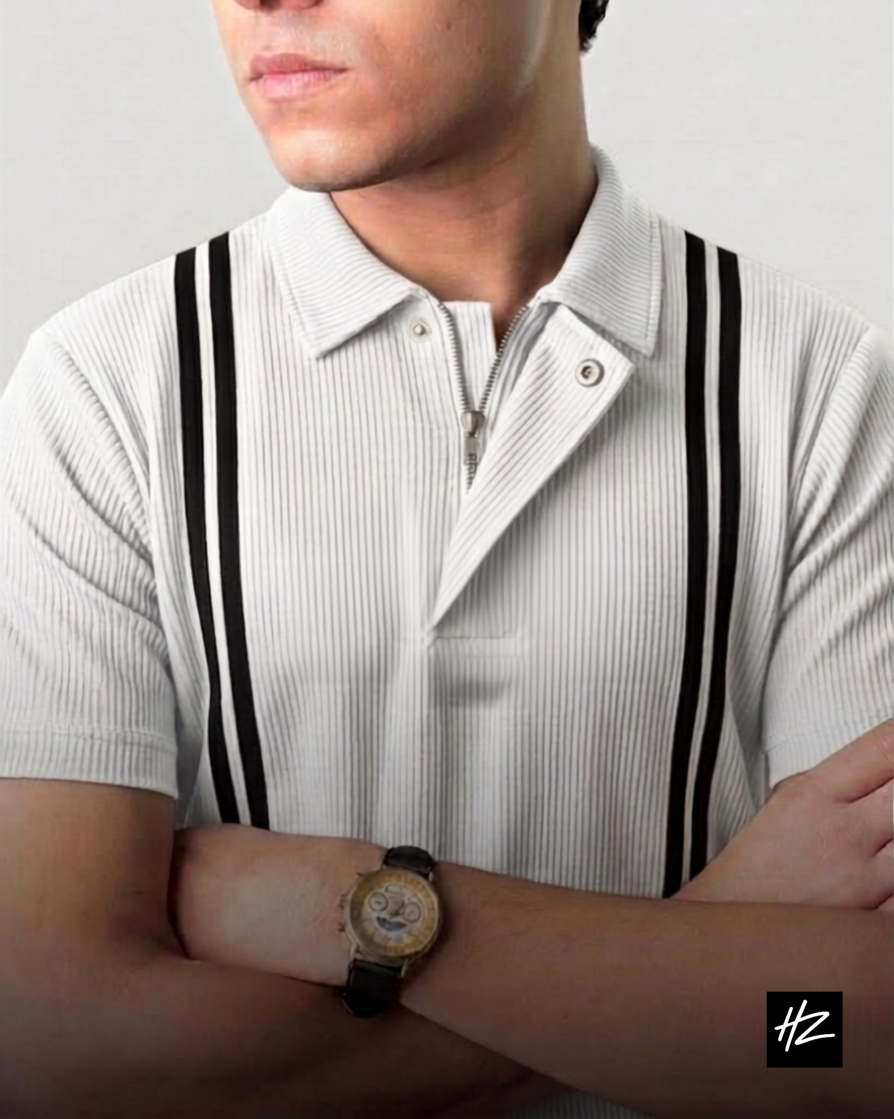 Premium Zip Polo Tshirt